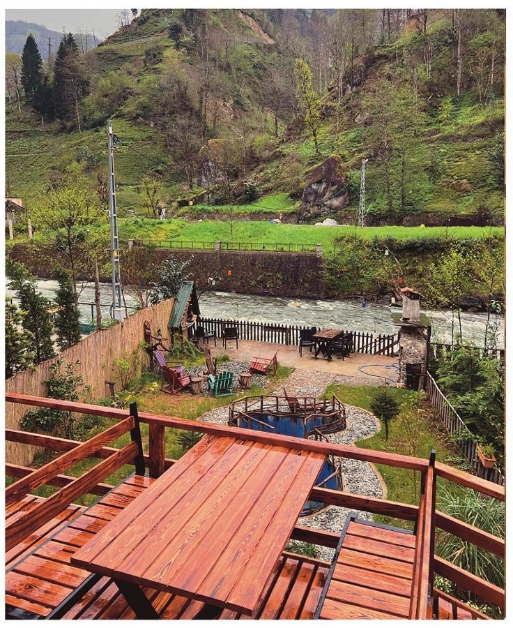 Afara Bungalows Otel & Cafe Rize Eksteriør billede