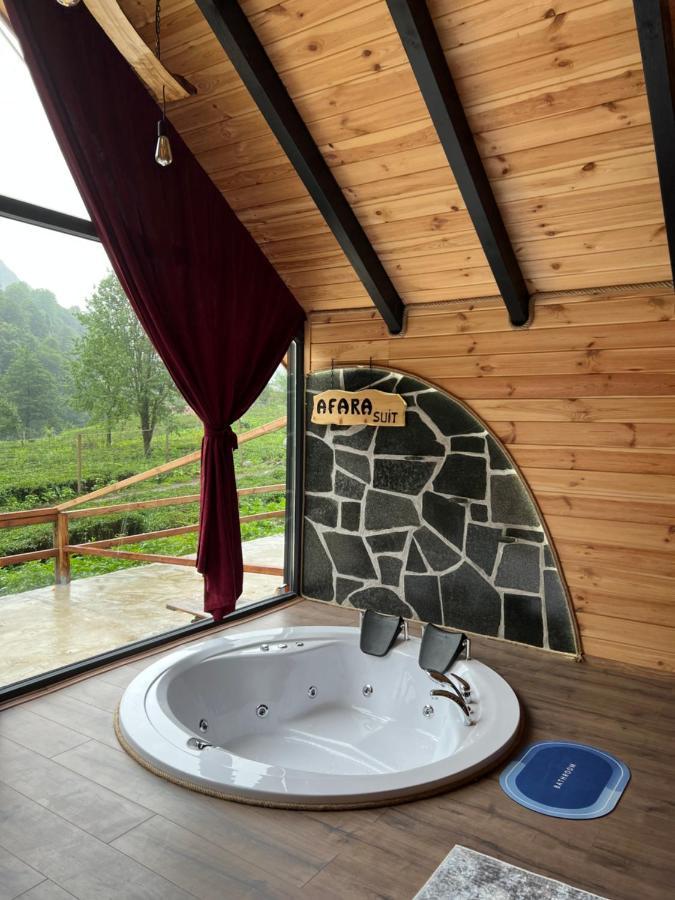 Afara Bungalows Otel & Cafe Rize Eksteriør billede
