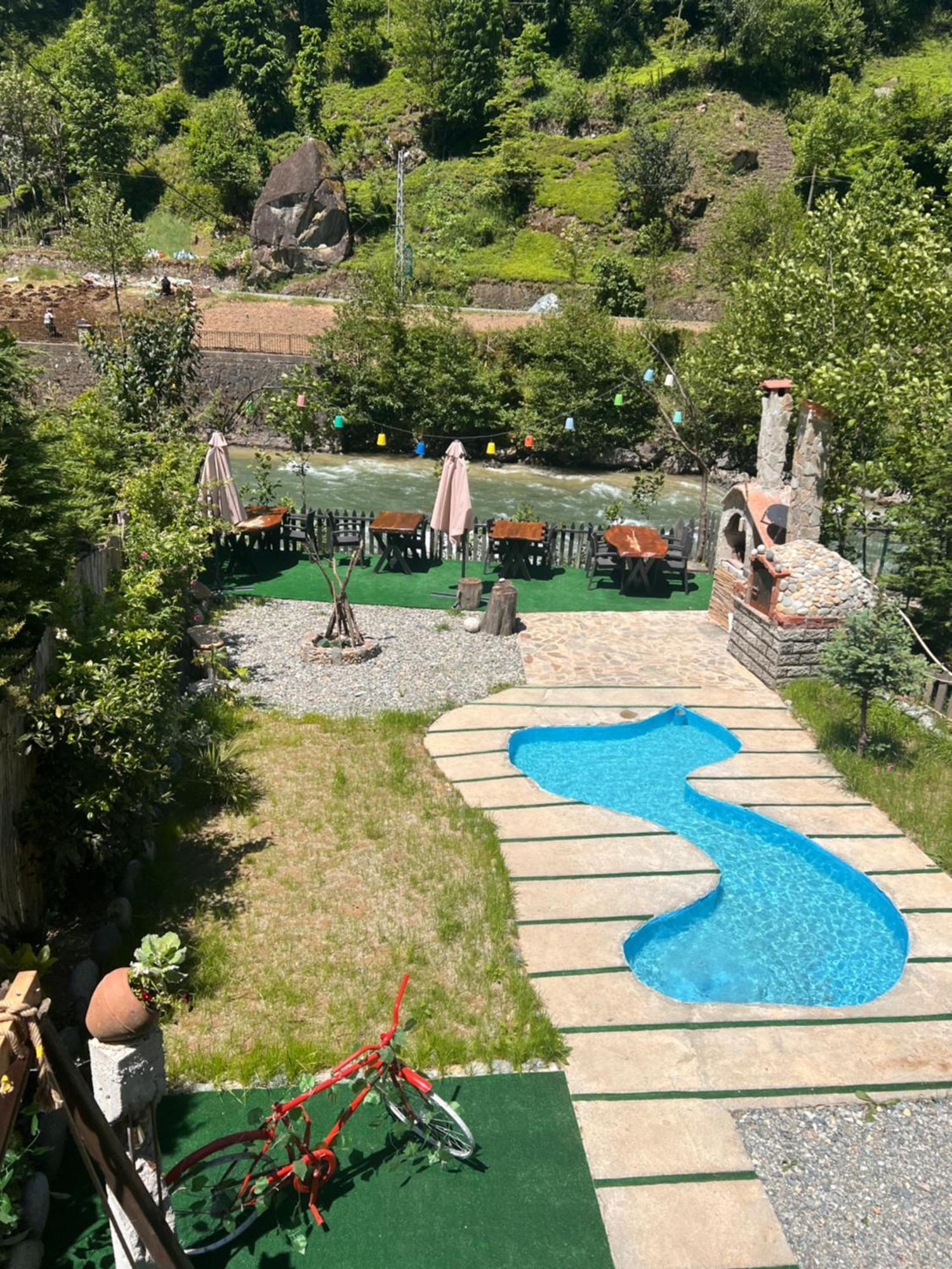 Afara Bungalows Otel & Cafe Rize Eksteriør billede